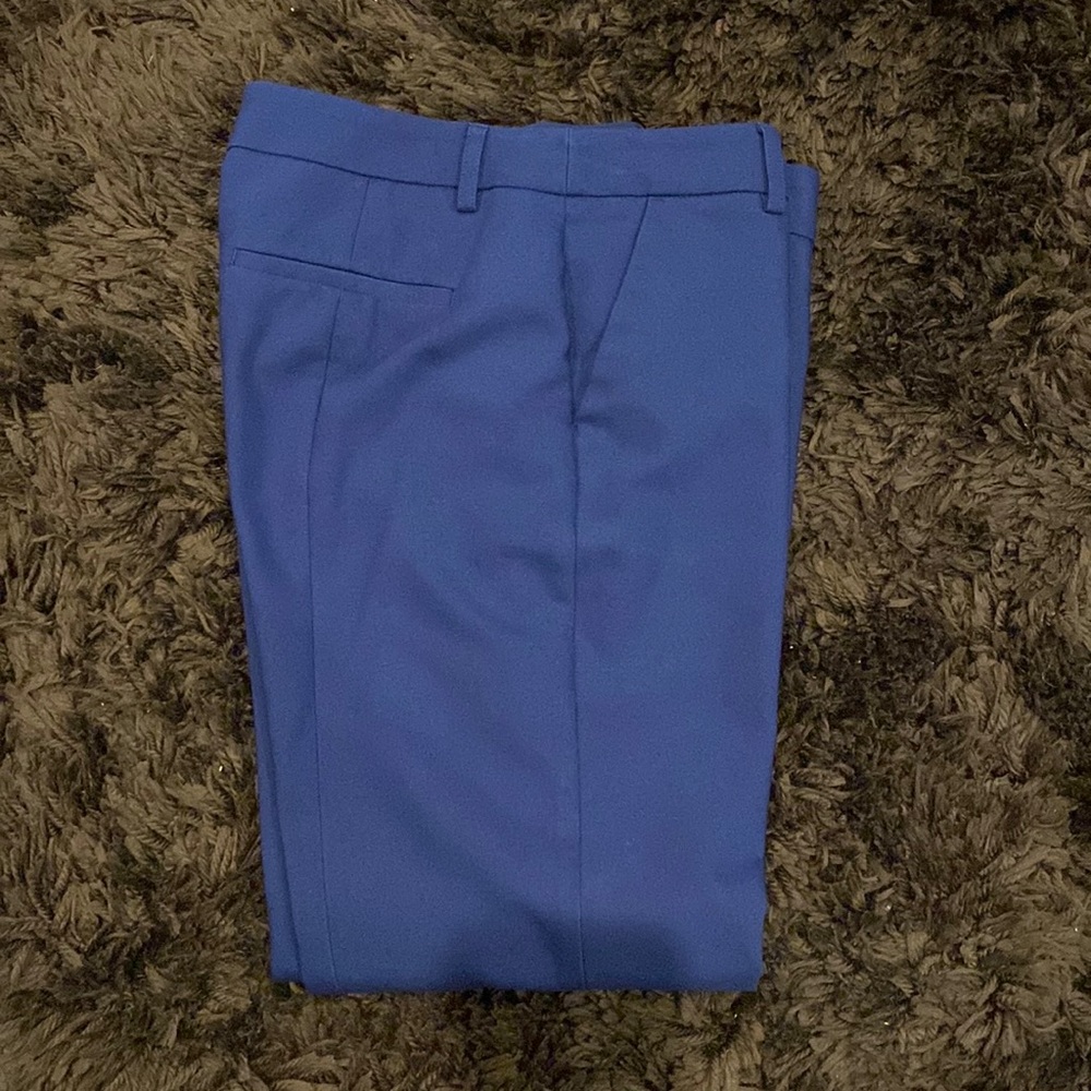 Express navy blue columnist pants